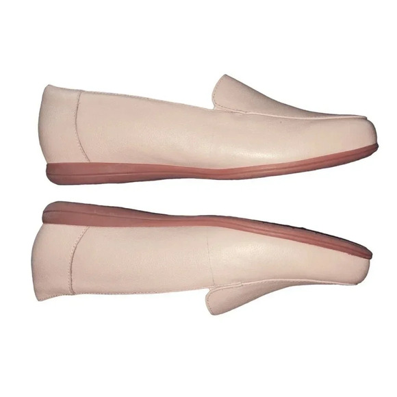New Trotters Flat Loafers Women’s Size 9.5 M Off-White Nude Slip-On - Picture 7 of 8